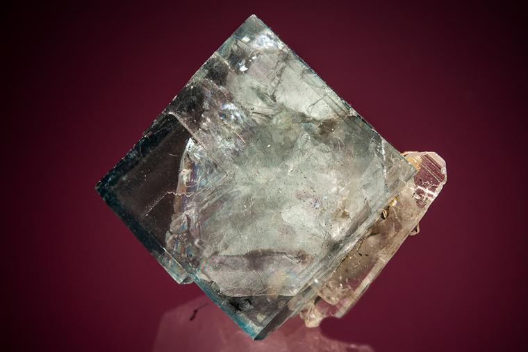 FLUORITE with QUARTZ
